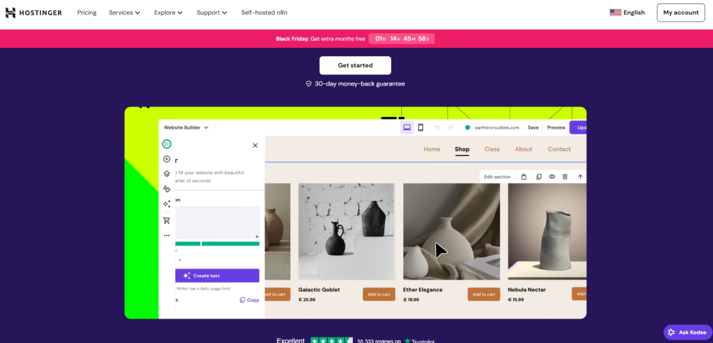 Hostinger AI Website Builder